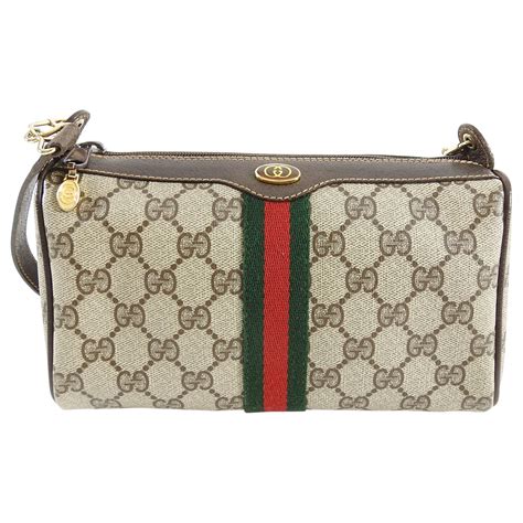 gucci vintage logo pouch|old Gucci emblem.